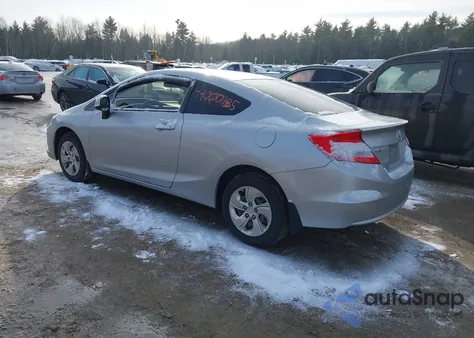 2013 Honda Civic Lx from USA, damaged, VIN 2HGFG3B53DH525024